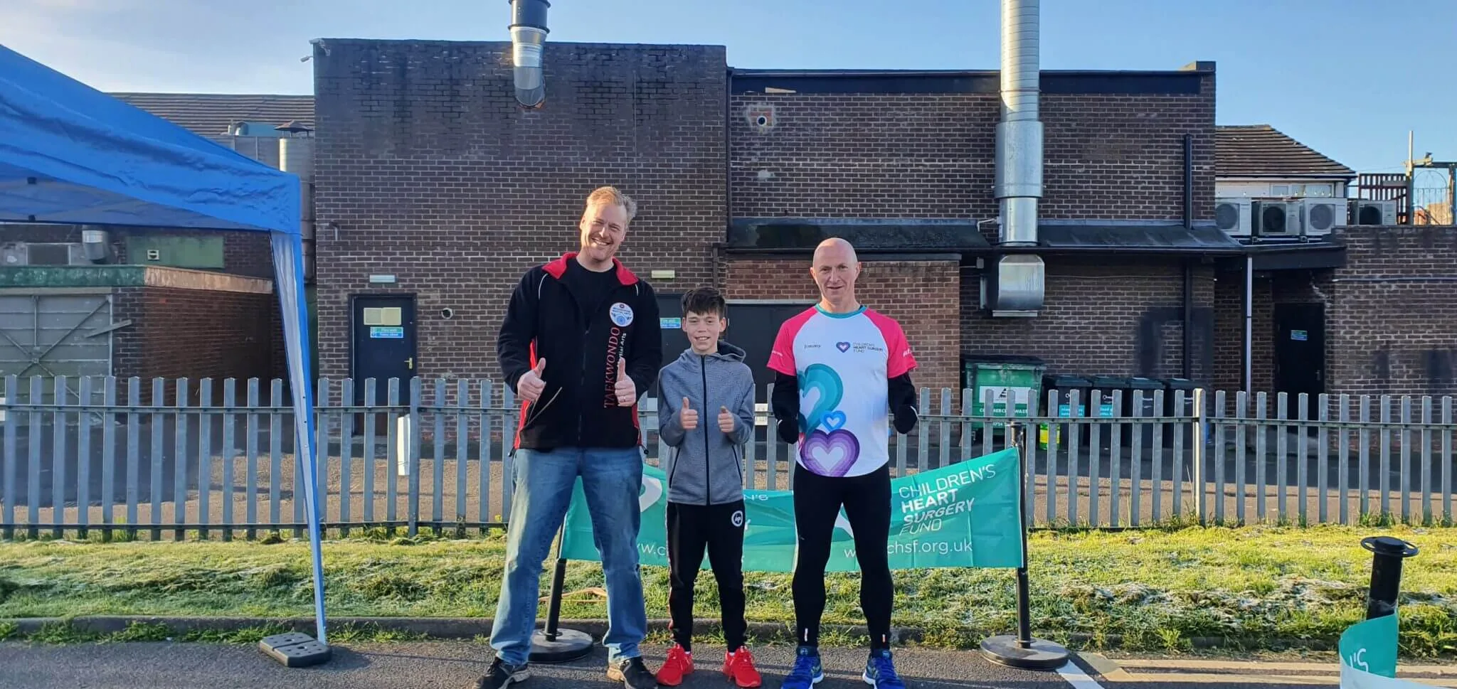 James Lacey running a marathon
