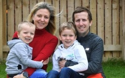 Dad-of-two who had a cardiac arrest while out running pays tribute to his life-savers