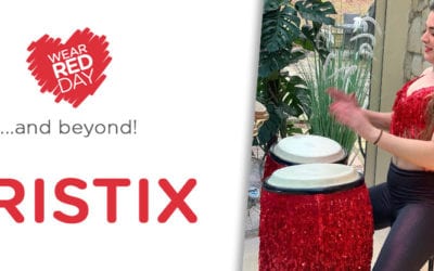 KRISTIX DRUMS UP SUPPORT FOR CHSF!