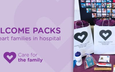WELCOME PACKS FOR HEART FAMILIES