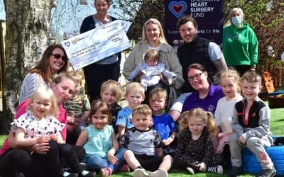 Westfield Nursery raises £5,000 for CHSF