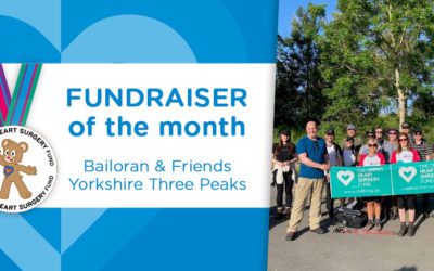 Fundraiser of the Month: Bailoran and friends take on the Yorkshire Three Peaks
