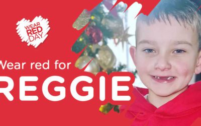 Wear red for REGGIE