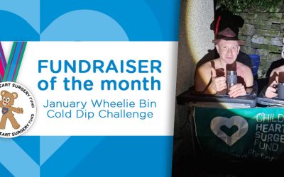 Fundraiser of the Month: Wheelie Bin Cold Dip Challenge
