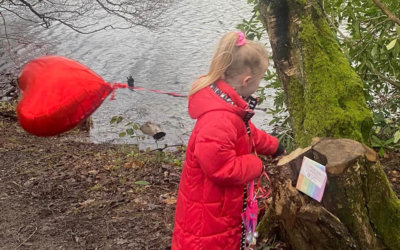 Bella’s Heart Month Book Hunt: Walking a mile a day for CHSF