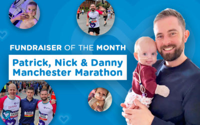 Fundraiser of the Month: Patrick, Danny and Nick take on the Manchester Marathon