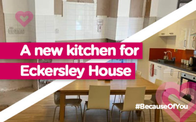 New Kitchen for Eckersley, because of you!