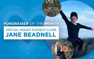 Fundraiser of the Month: Jane Beadnell Virtual Everest Climb