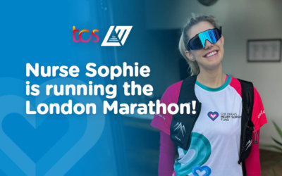 Nurse Sophie is running the London Marathon!