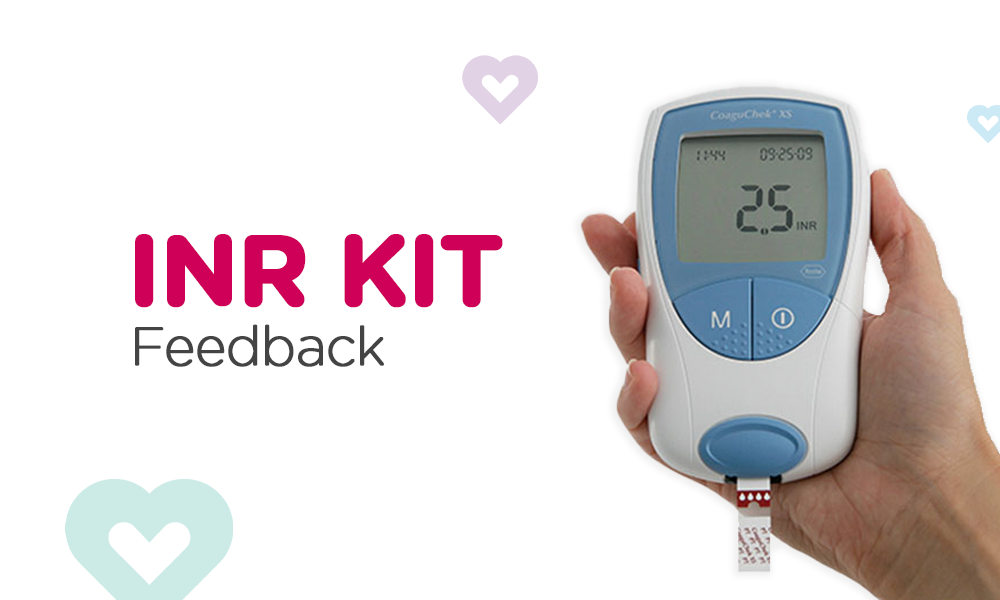 Because of you: INR Kit Feedback