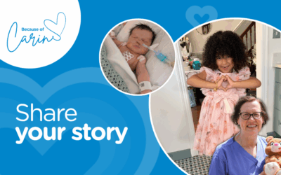 Because of Carin: Share Your Story