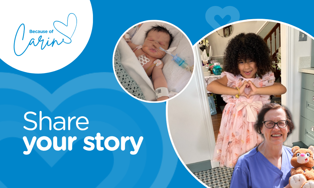 Because of Carin: Share Your Story