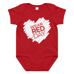 Baby jersey bodysuit