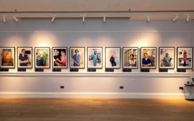 Carin Van Doorn Portrait Added to Exhibition At Royal College Of Surgeons