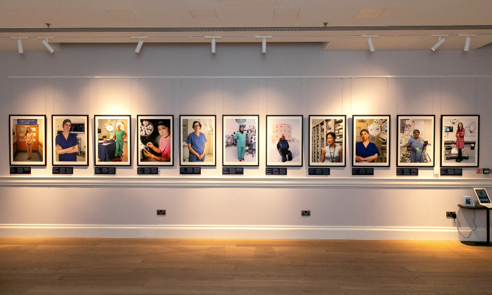 Carin Van Doorn Portrait Added to Exhibition At Royal College Of Surgeons