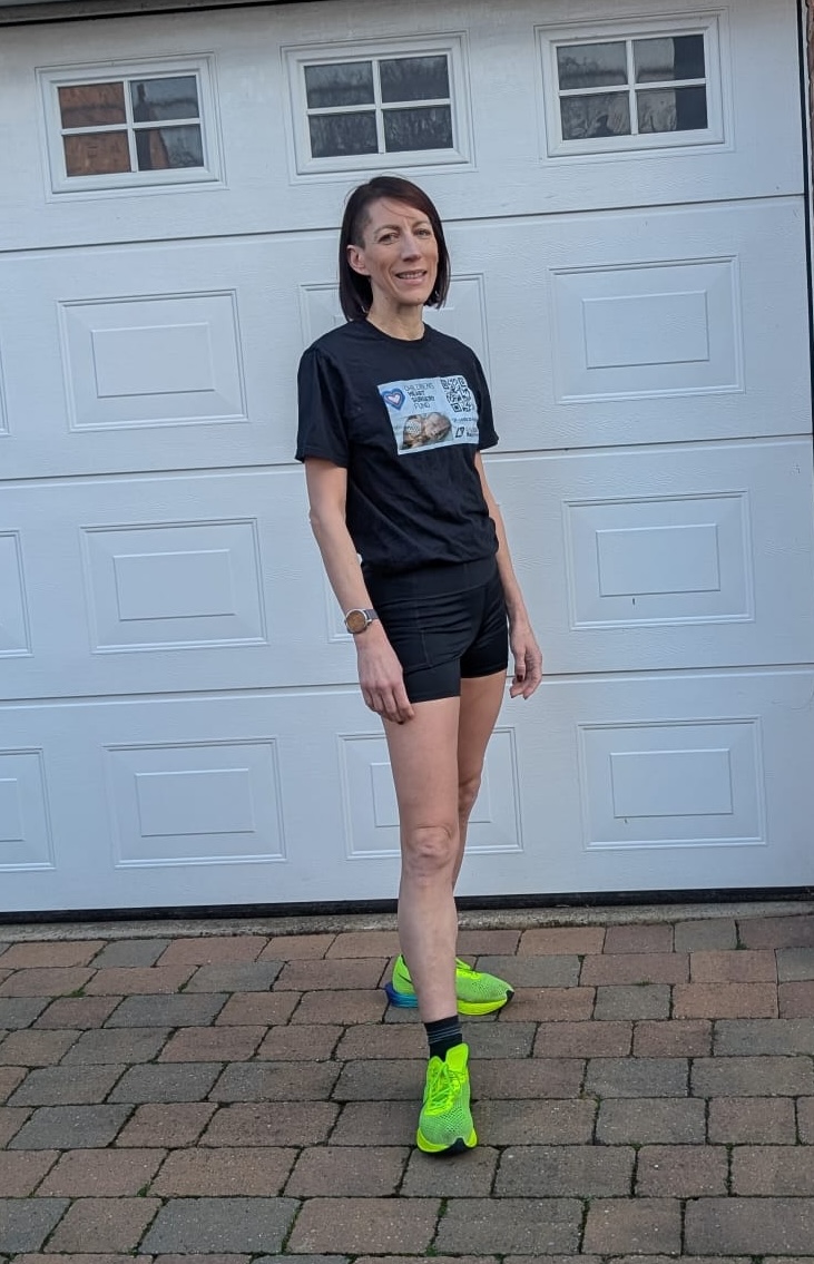 Tizzie ready for a run