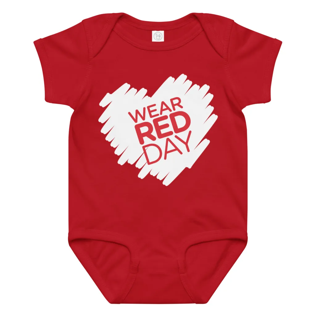 Baby jersey bodysuit