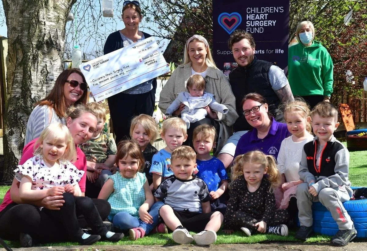Westfield Nursery raises £5,000 for CHSF