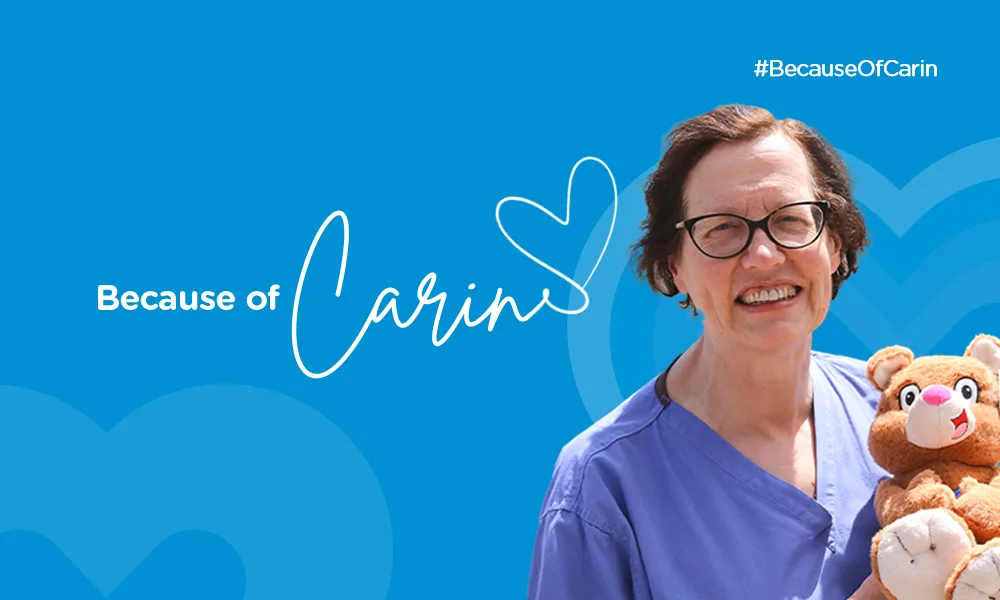 Because Of Carin: Letter from Carin