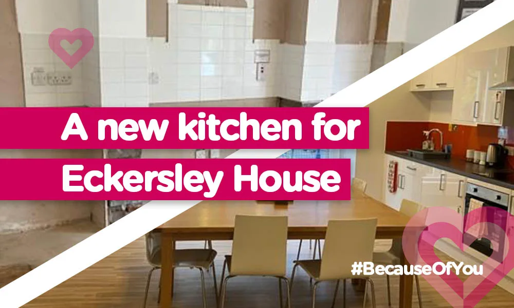 New Kitchen for Eckersley, because of you!