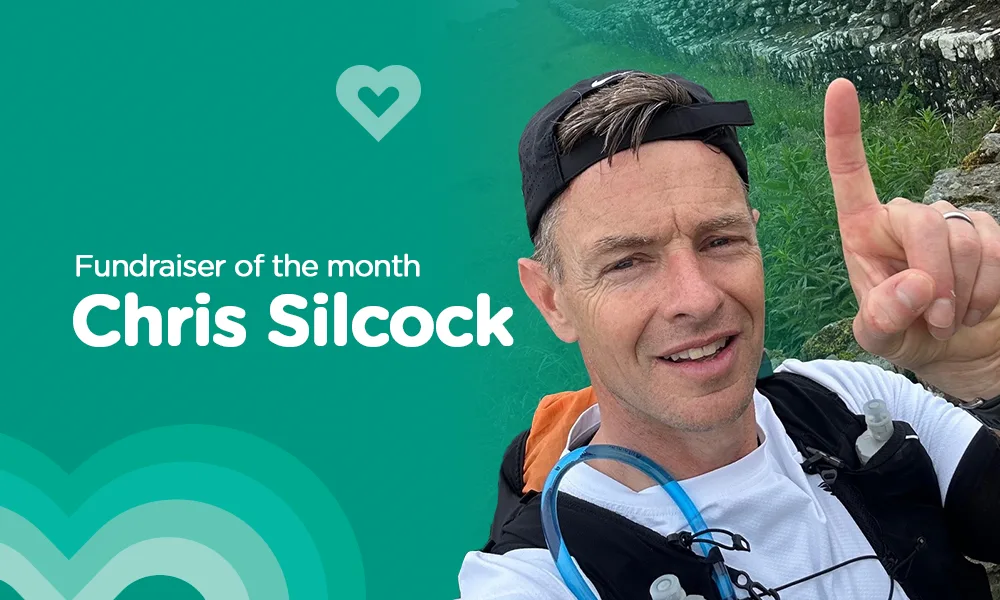 Fundraiser of the Month: Chris Silcock