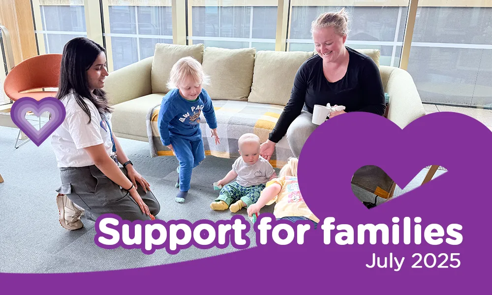 Support for families: July 2025