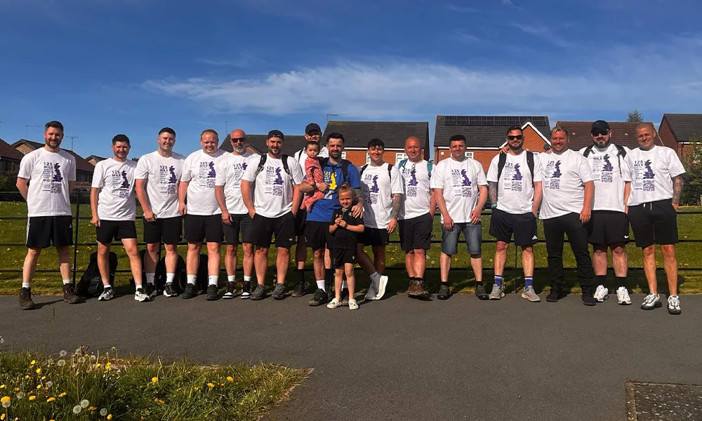 Nick Buckley: 125 miles for CHSF