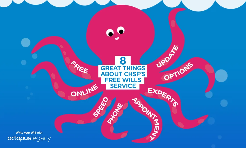 8 great things about our Free Wills service! #WorldOctopusDay