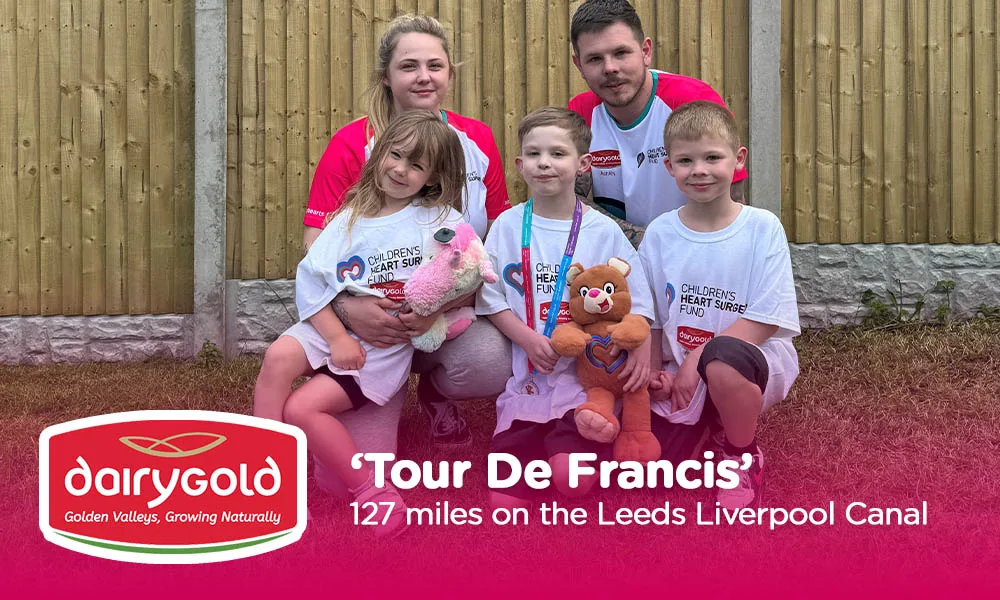 Dairygold “Tour De Francis” 127 mile cycle