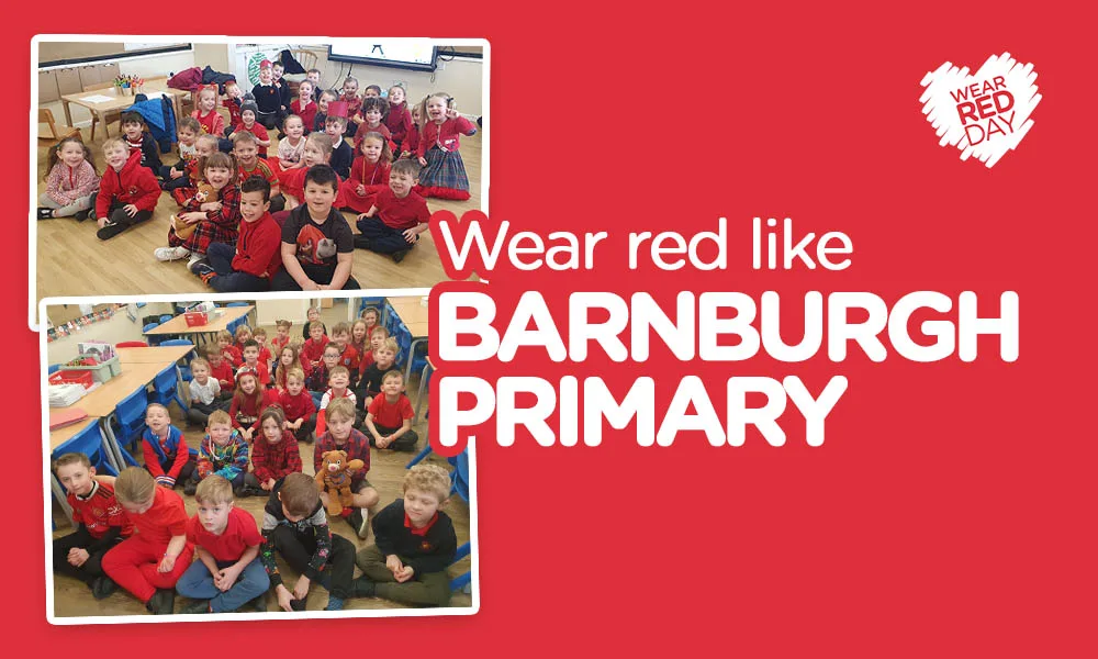 Wear Red like Barnburgh Primary