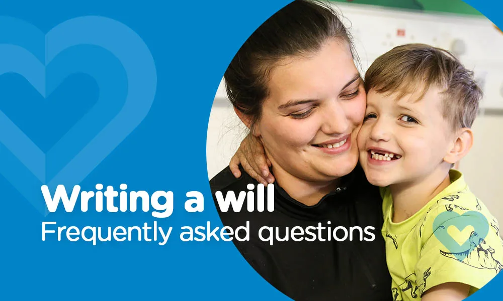 Writing a will: Frequently asked questions