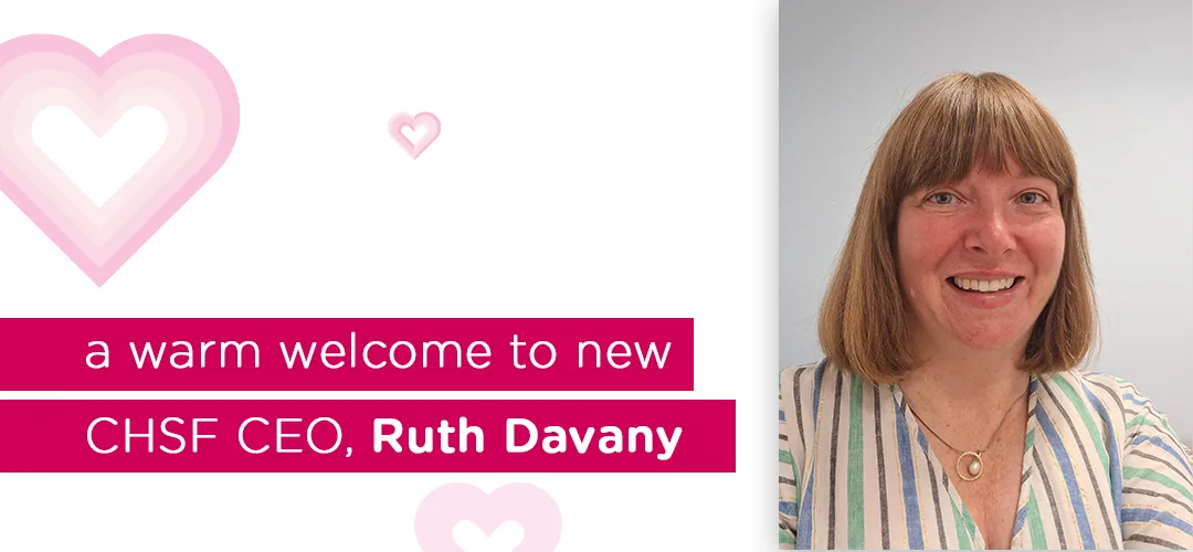 A warm welcome to our new CEO