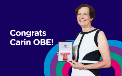 Congrats Carin Van Doorn OBE