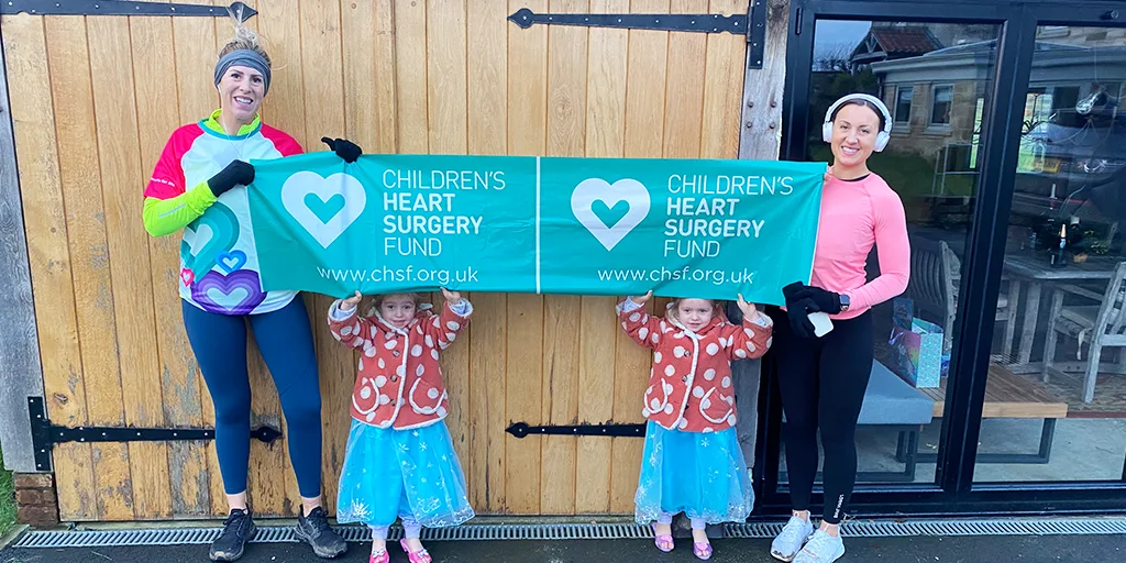 “I know this money will mean such a lot to Children’s Heart Surgery Fund, and I’m so glad we got to give them something back.”