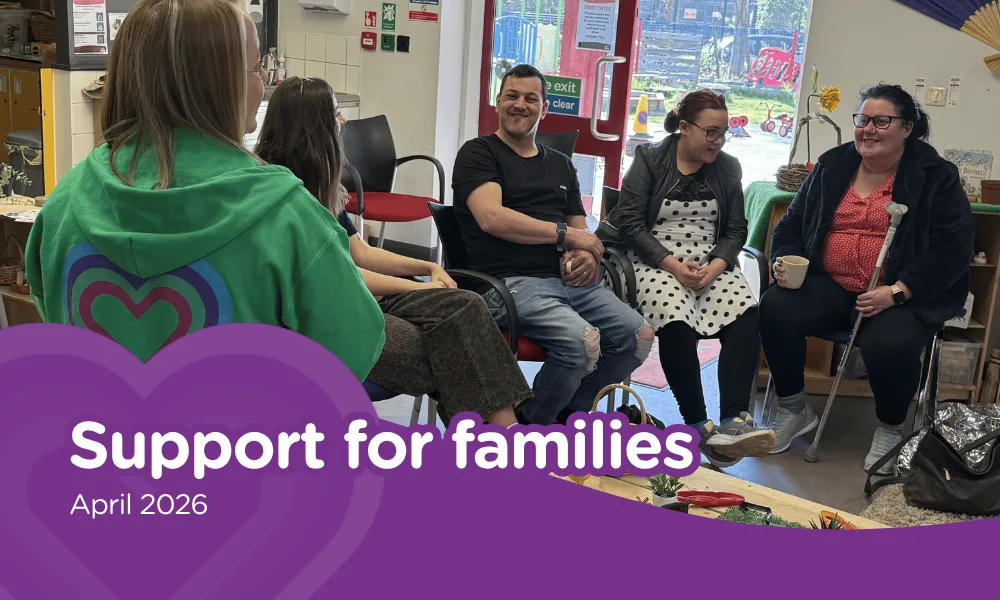 Support for families: April 2026
