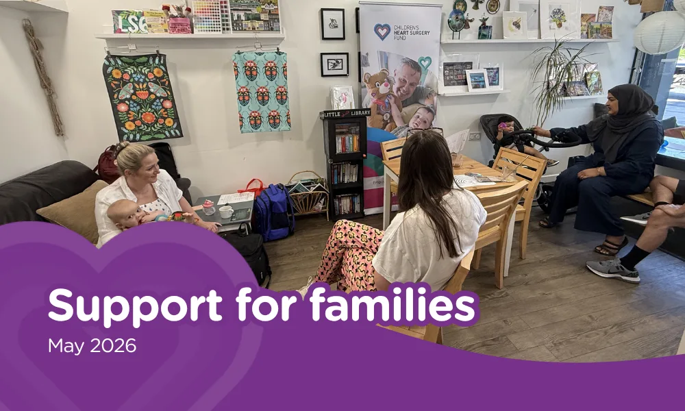 Support for families: May 2026