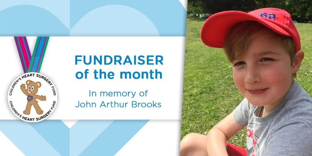 Fundraiser of the Month: In memory of John Arthur Brooks