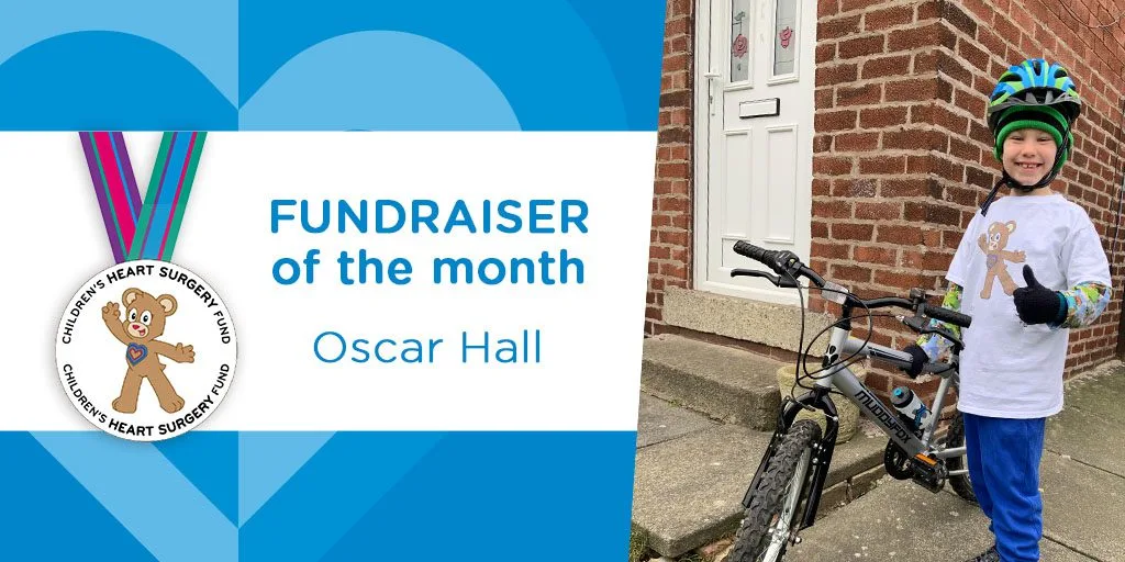 Fundraiser of the Month: Oscar’s 40 Miles for February Bike Ride