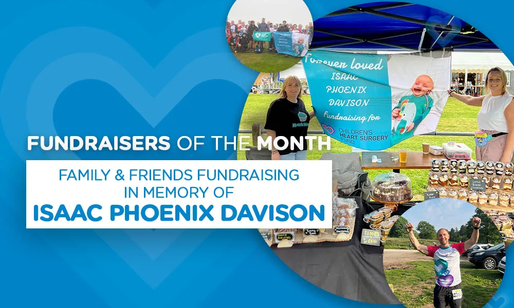 Fundraiser of the Month: Family & Friends of Isaac Phoenix Davison