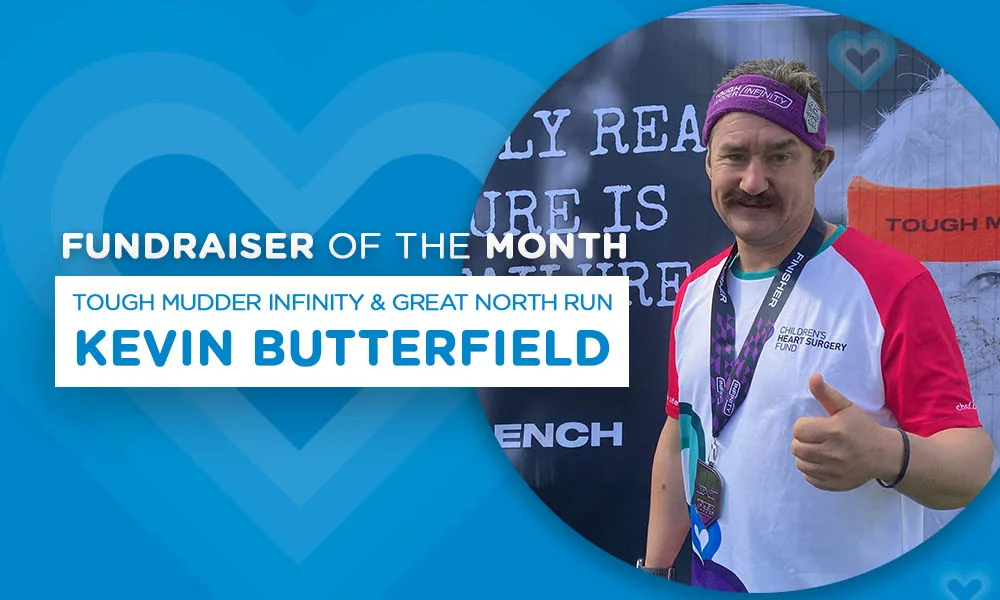 Fundraiser of the Month: Kevin Butterfield