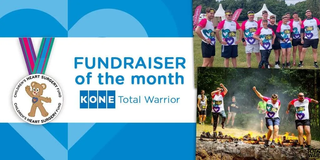 Fundraiser of the Month: KONE Total Warrior