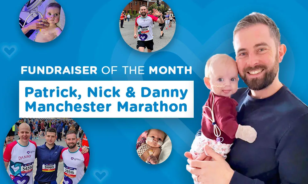 Fundraiser of the Month: Patrick, Danny and Nick take on the Manchester Marathon