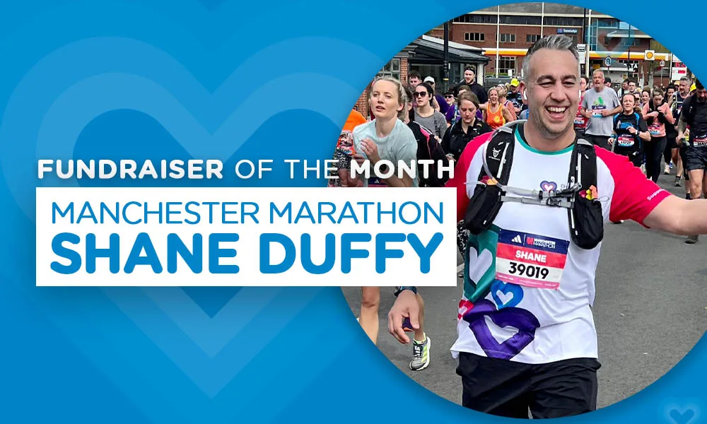 Fundraiser of the Month: Shane Duffy Manchester Marathon