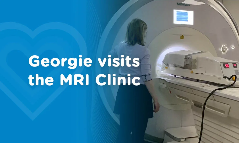 Georgie visits the MRI Clinic
