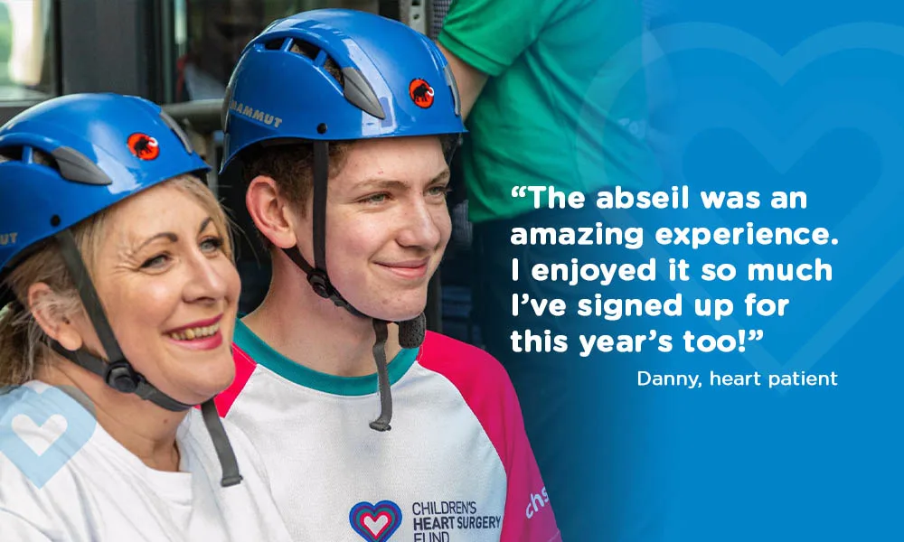 Rope in the whole family for the 2023 Abseil