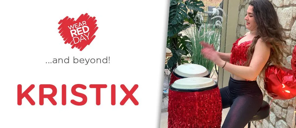 KRISTIX DRUMS UP SUPPORT FOR CHSF!