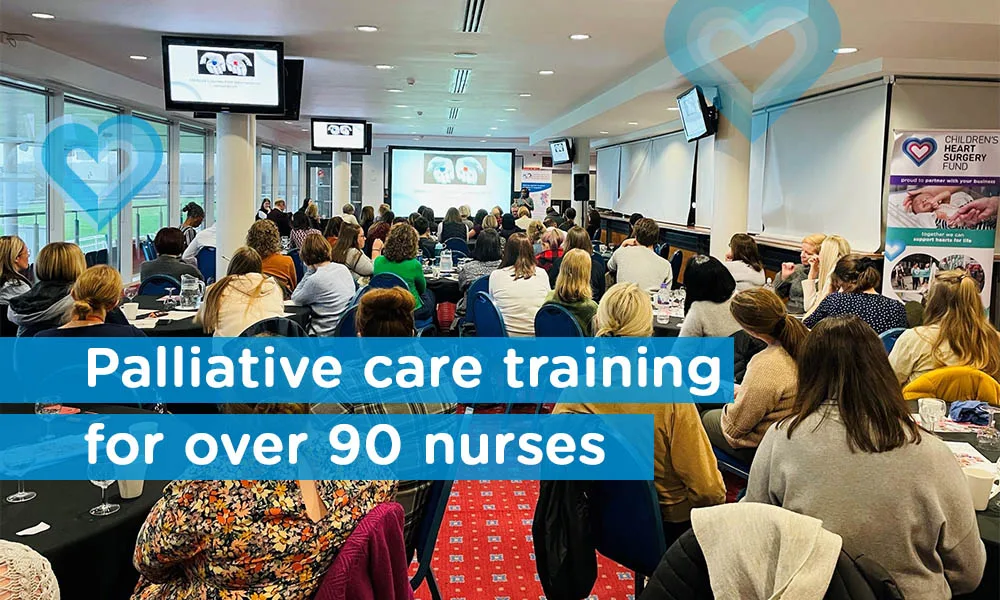 Palliative care training for over 90 nurses