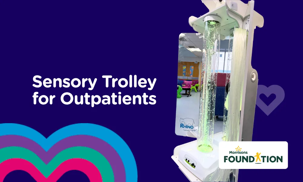 A calmer space in Leeds Outpatients, because of you