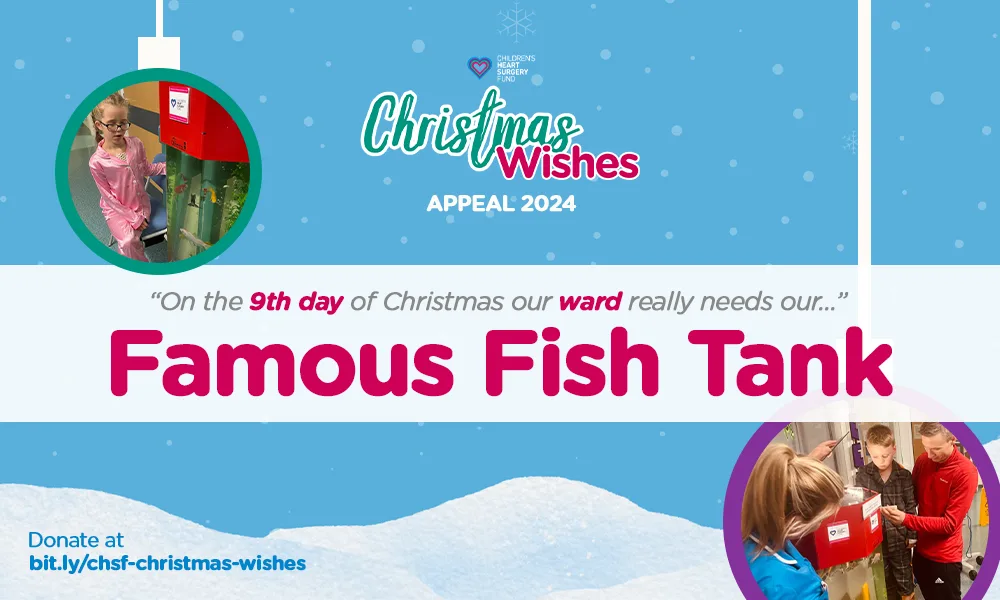 Christmas Wishes: Our famous fish tank