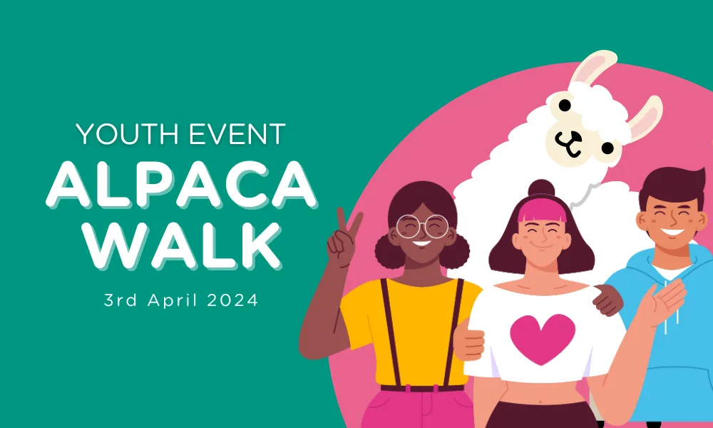 Youth Event: Alpaca Walk April 2024